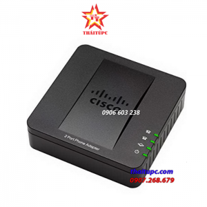 Internet Phone Adapter with 2 Ports for Voice-over-IP  SPA112