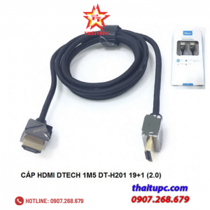 Cable HDMI DTECH 2.0 (1,5m) DT-H201 19+1