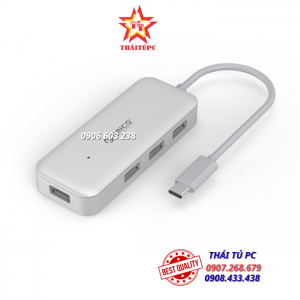 Bộ chia Type C ra 4 cổng USB 3.0 - Orico TC4U-U3-SV