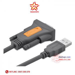 Cable USB to Com RS232 Cổng Âm Ugreen 20201