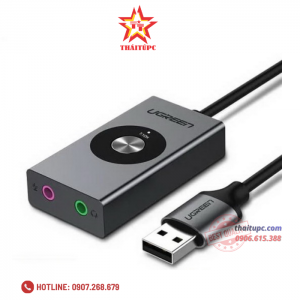 Card sound USB 2.0 to 3.5mm Ugreen 50711