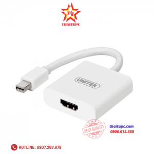 Cáp chuyển đổi MiniDisplayport sang HDMI 0.2m Unitek (Y 6325WH)