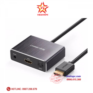 Cáp HDMI to HDMI + Audio và 1 cổng quang Ugreen 40281