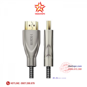 Cáp HDMI 2.0 Carbon 3m chuẩn 4K@60MHz Ugreen 50109