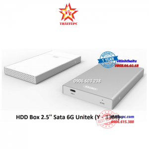 HDD Box USB SATA 3 2.5 Unitek (Y3363) Type-C