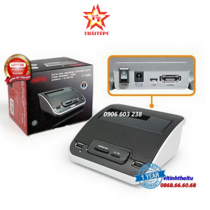 HDD Docking Station SATA USB 2.0 + eSATA Card Reader + Hub USB 2.0 Unitek (Y - 1062)