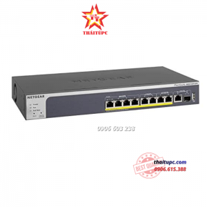 Multi-Gigabit Ethernet Smart Managed Pro Switches with PoE+: MS510TXPP