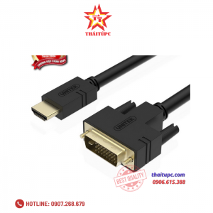 Cáp HDMI to DVI 24+1 - 10m Unitek Y-C222E