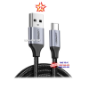 cap-usb-to-usb-c-data-cable-alunimum-alloy-dai-1-5m-ugreen-60127 - ảnh nhỏ  1
