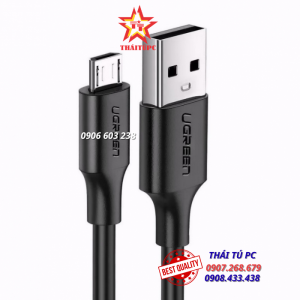 CÁP SẠC MICRO USB DÀI 2M CHÍNH HÃNG UGREEN 60138 CAO CẤP