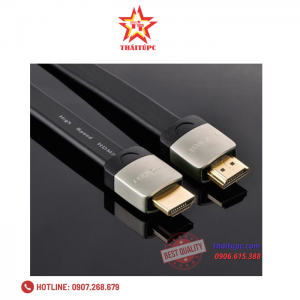 Cáp HDMI dẹt 5M Ugreen hỗ trợ 3D, 4K Ugreen 10263