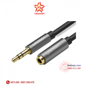 Cáp Audio 3.5mm nối dài 5m chính hãng Ugreen 10538