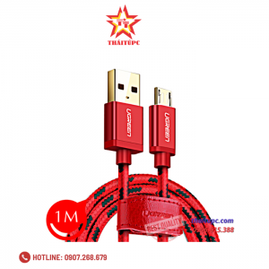 Cáp Sạc Điện Thoại Micro USB Cao Cấp Ugreen 40457 dài 1M