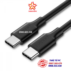CÁP DATA TYPE-C TO TYPE-C 2.0/3A, DÀI 1.5M - UGREEN 50998