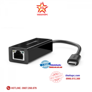 Cáp USB 3.1, Type C sang Lan chính hãng Ugreen 30287