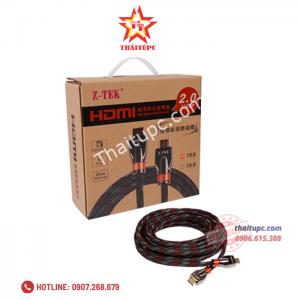 Cáp HDMI (20m) Z-Tek (ZY 276)2.0 4K