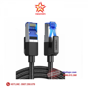 Cáp mạng CAT8 đúc sẵn bọc dù dài 5M cao cấp UGREEN 80433