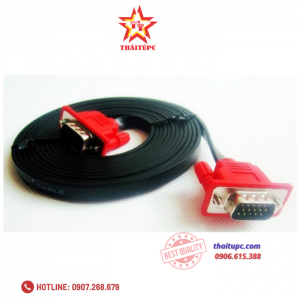 Cáp VGA 5m mỏng dẹp DTECH DT 69F50