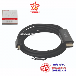 CÁP MINI DISPLAYPORT RA HDMI 1.8 mét Y-6348BK UNITEK