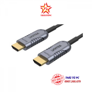 CÁP HDMI 2.1 DÀI 20M SỢI QUANG 8K C11030DGY (HỖ TRỢ PS5 4K @ 120HZ)