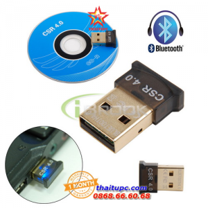 USB Bluetooth CSR 4.0 Dongle (Đen)