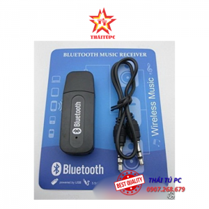 Bộ USB thu bluetooth Music Receiver (Đen)
