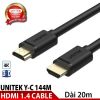 cap-hdmi-unitek-chinh-hang-cao-cap-20m-1-4-y-c-144m - ảnh nhỏ 4