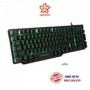 Bàn Phím Chơi Game Led Giả Cơ R8 1818