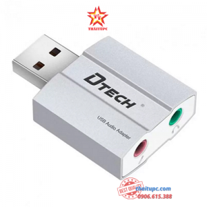 USB âm thanh - USB sound Dtech DT-6006