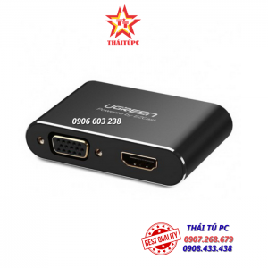 Bộ chuyển đa năng USB ra HDMI&VGA Ugreen 30963-30522
